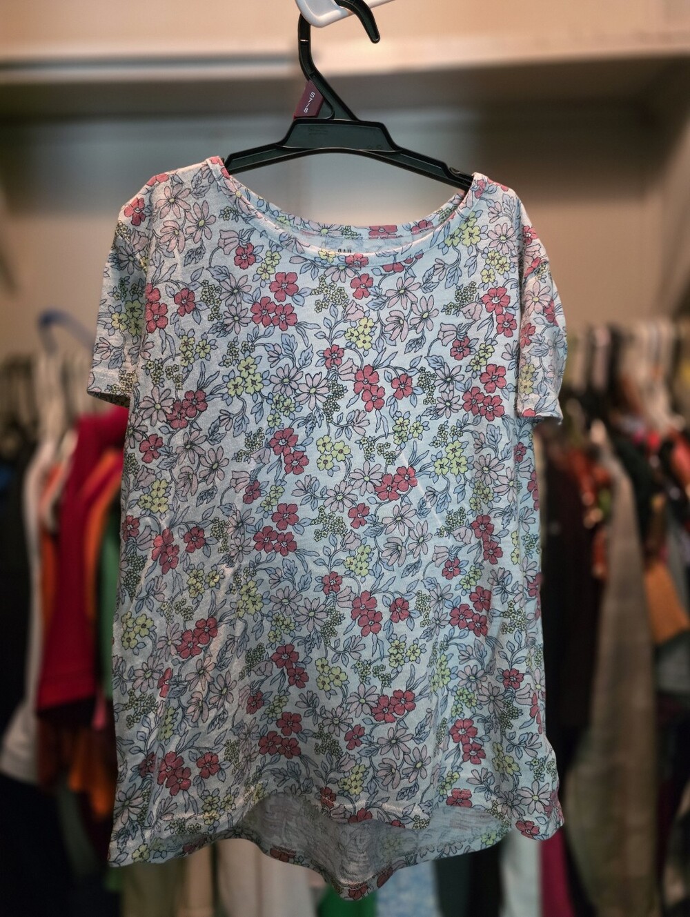 Gap Kids Girls Floral Short Sleeve T-Shirt